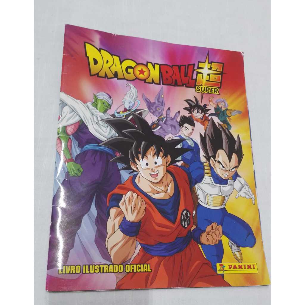álbum figurinhas Dragon Ball Super  com 45 cromos ( 5 )