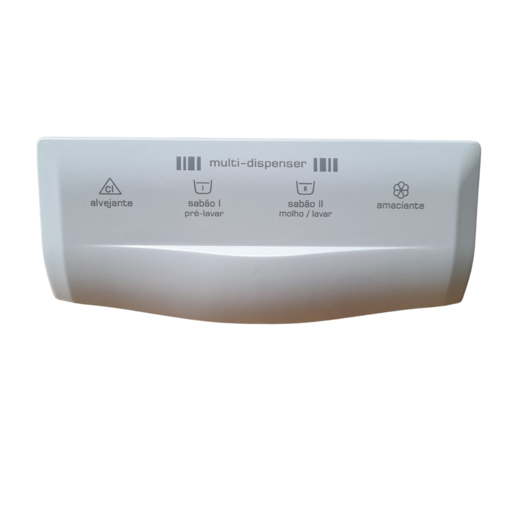 Puxador Da gaveta Compatível Para Lavadora Brastemp Bwq24a 326066934 4 Divisão