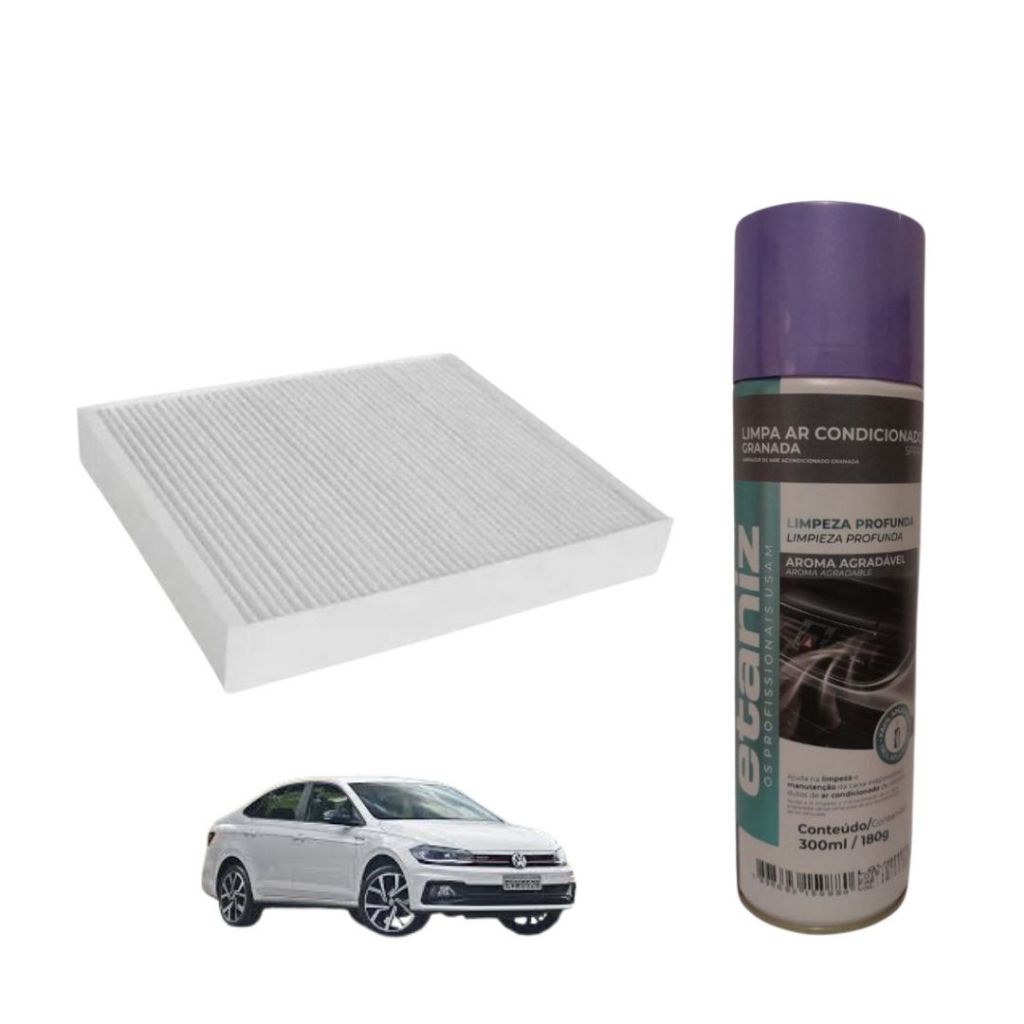 Filtro De Ar Condicionado Virtus Polo 2018 em diante T-cross + Granada CES 2711 em Oferta na Shopee