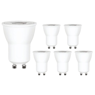 Kit 6 lampada Mini Dicroica led 4,5w mr11 Gu10 bivolt 3000k 4000k 6000k Para Spot em Oferta na Shopee