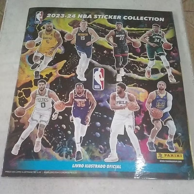 Álbum Figurinhas Nba 2023/2024 - Completo -