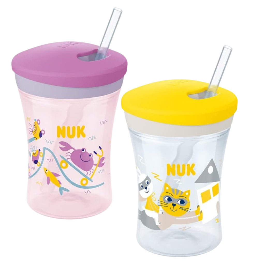 Copo de Treinamento Nuk Action Evolution 230 mL BPA Free 12+m Macio e Flexível em Oferta na Shopee