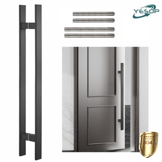 Puxador Duplo Metal Inoxidável Robusto Luxo Para Portas De Madeira Vidro e Metal 60cm 100cm em Oferta na Shopee