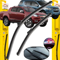 Par Limpador Parabrisa Palheta S10 Trailblazer 2012 2013 2014 2014 2016 2017 2018