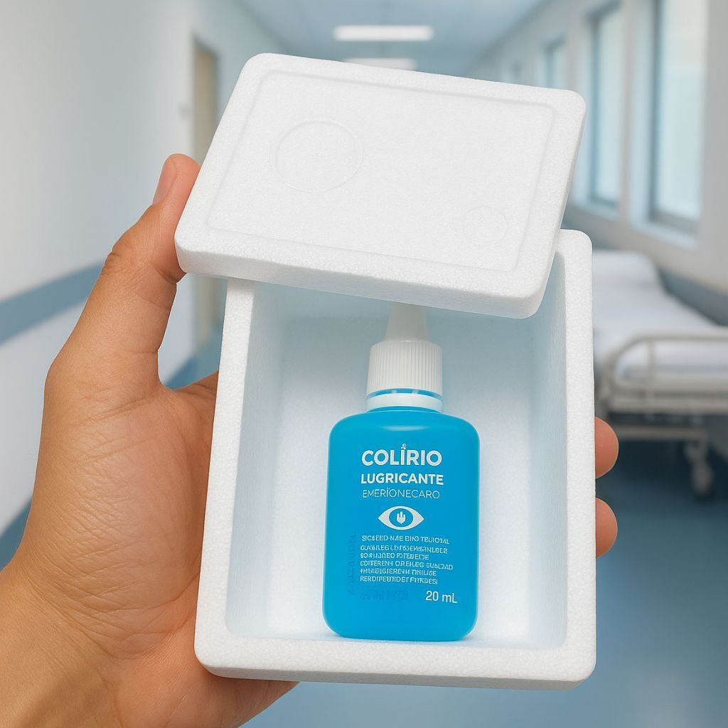 Caixa Térmica Isopor 250ml Pequena com Tampa 4 Unidades