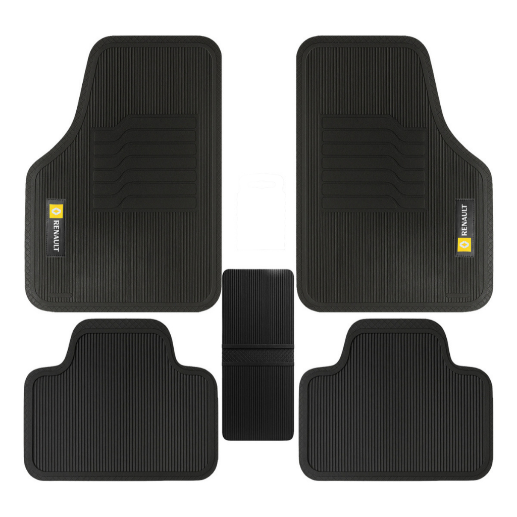 Tapete Automotivo Carro 5 Pecas Para Renault Clio Logan Sandero Duster