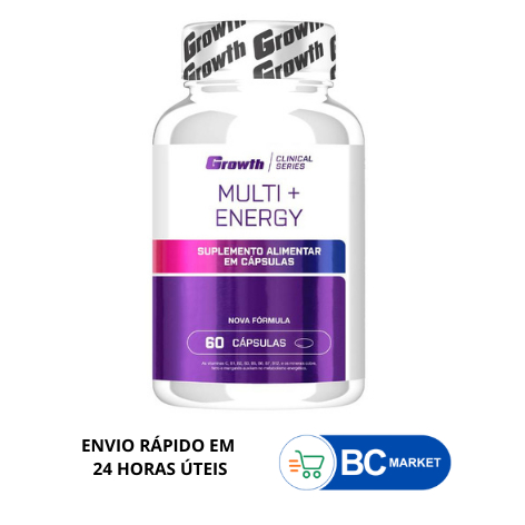 MULTI + ENERGY 60SOFT Growth Supplements