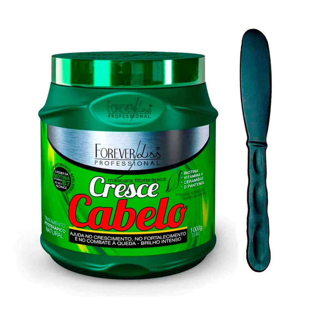 Máscara Cresce Cabelo Tratamento Natural Forever Liss 1kg