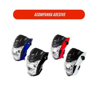 Frente Farol Completa Com Bananinha Cg Fan 160 2022 a 2024 em Oferta na Shopee