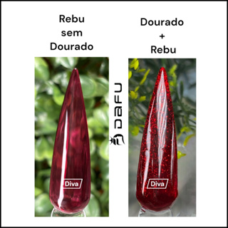 Esmalte em Gel - Efeito Rebu - Dafu - 10ml - Secagem UV - Perfeita Cobertura em Oferta na Shopee