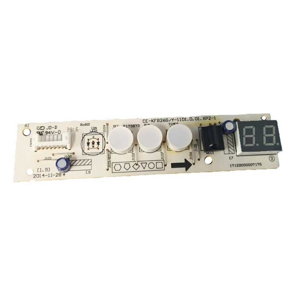 Placa Eletrônica Do Display Carrier Midea 2013323a0915