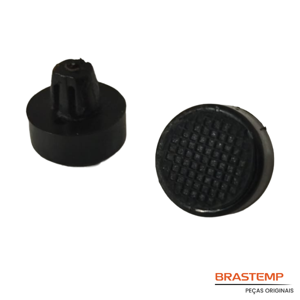 Kit 2 Pés Microondas Brastemp BMS45 Original