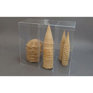 Organizador acrílico para casquinha cascão porta casquinha cestinha em Oferta na Shopee