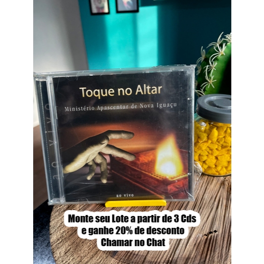 Cd Novo e Lacrado Ministerio Apascentar de Nova Iguaçu Toque no Altar