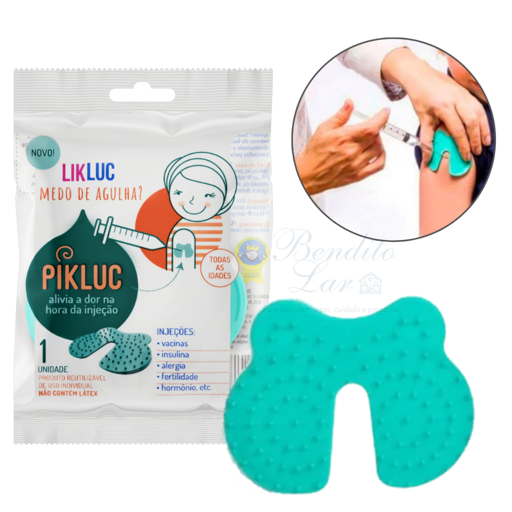 Pikluc Alívio da dor da injeção | Likluc | Ótimo para vacina em bebê em Oferta na Shopee