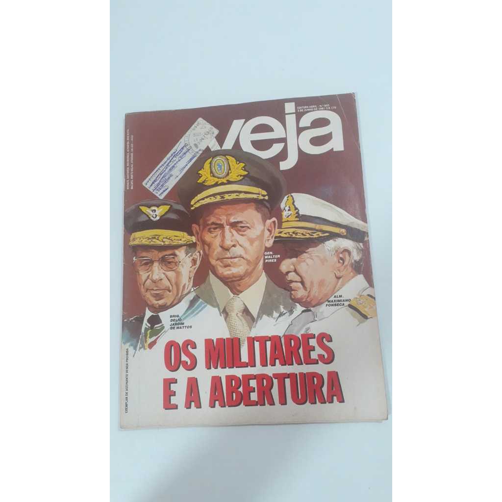 Revista Veja Militares Walter Pires Maximiano Fonseca 22619
