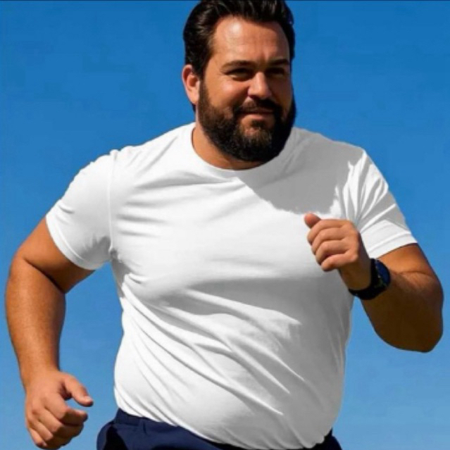 camisa plus size masculina Dry Fit G1 ao G4 Esporte Lazer Trabalho Corrida E Diversas Ocasião