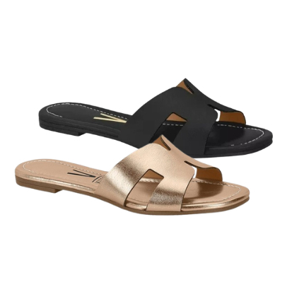 Sandália Rasteira Feminina Vizzano Referência 6371.367 em Oferta na Shopee