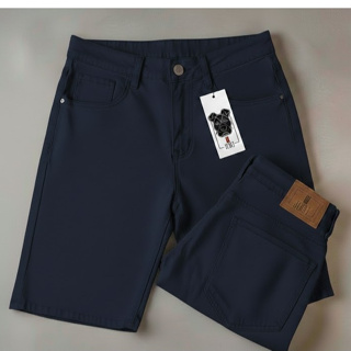 Bermuda Jeans Masculina C/ Elastano - Lycra - 38 ao 48 - Preta Bege Branca  Bermuda Shorts Jeans Sarja em Oferta na Shopee