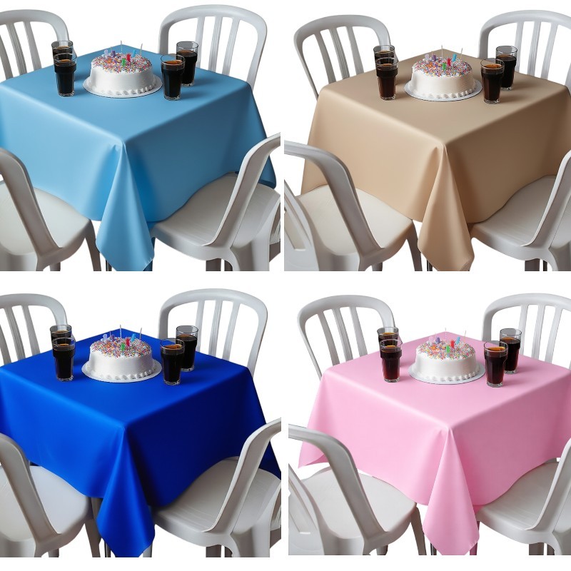 Kit 15 Toalhas de Mesa com Caimento de TNT 1,40m x 1,40m Várias Cores Você Escolhe - Forro de Mesa em Oferta na Shopee