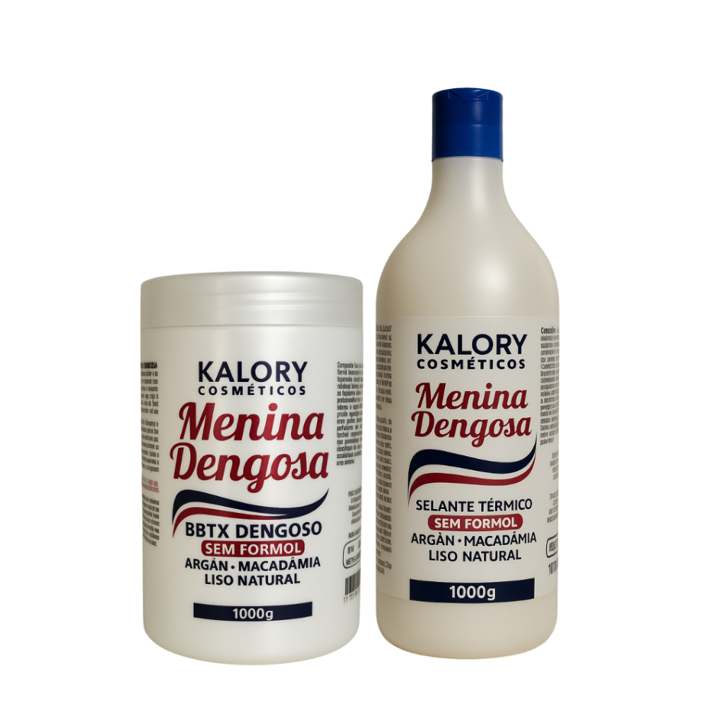 Kit Btx Capilar e Selante Térmico Sem Formol 1kg Argan Macadâmia