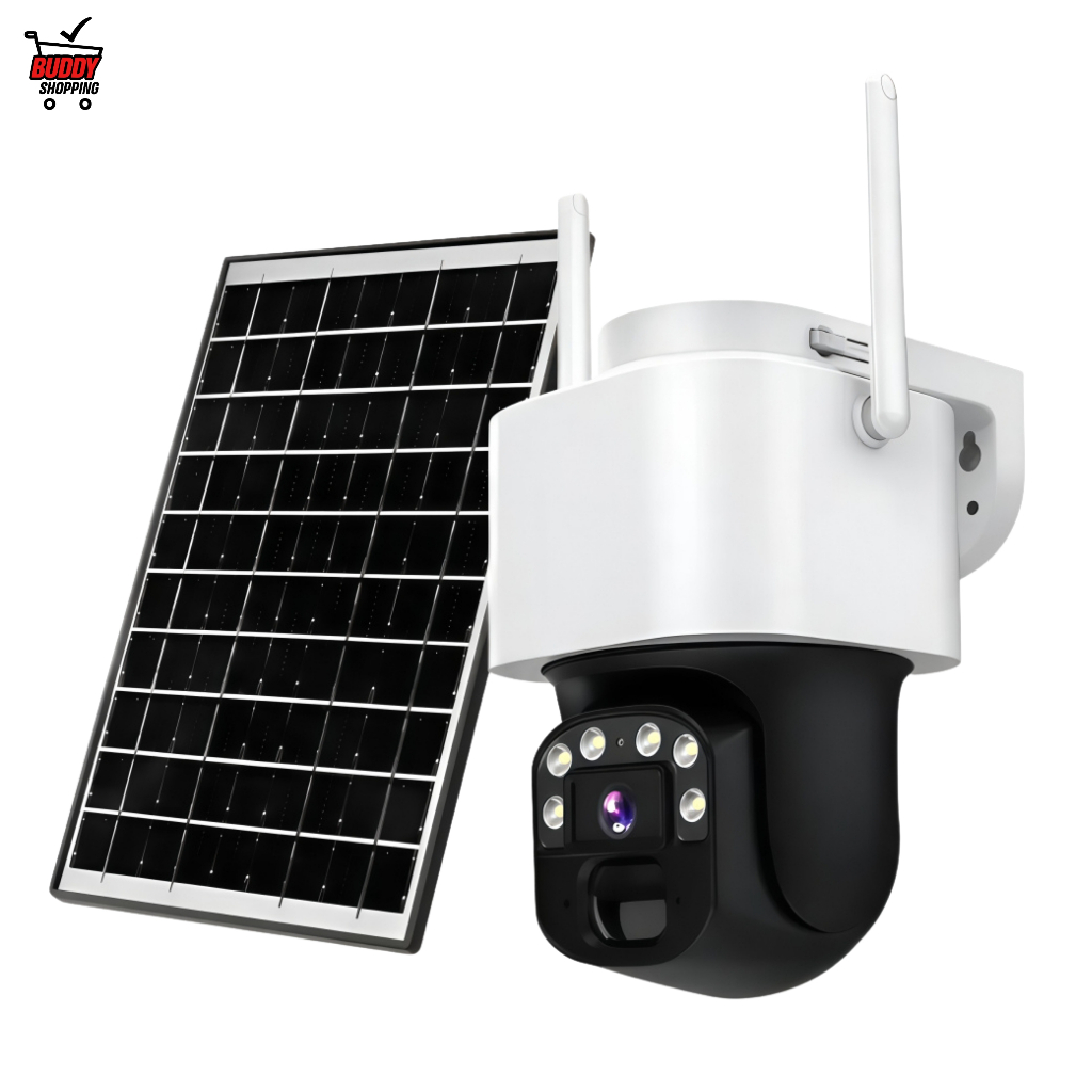 CÂMERA EXTERNA COM PAINEL SOLAR 4G | Segurança IP66 HD Visão Noturna Áudio App Yoosee em Oferta na Shopee