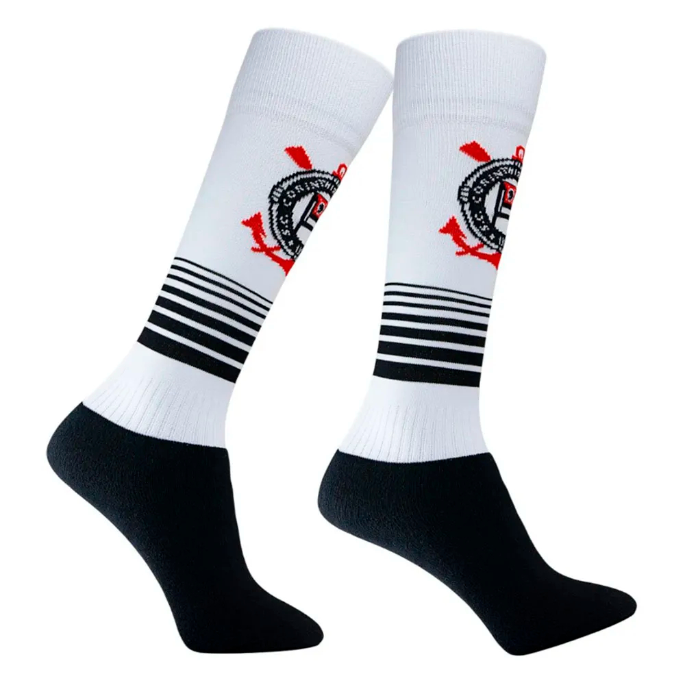 Meião Futebol Rikam Infantil/Juvenil Licenciado Corinthians em Oferta na Shopee