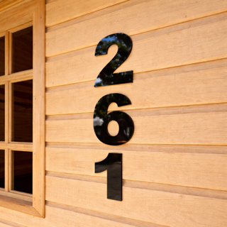 Kit Números Residenciais - ATÉ 5 DÍGITOS NÚMERO+LETRA - Casa/Ap -  De Acrílico Com Dupla Face - 12cm em Oferta na Shopee