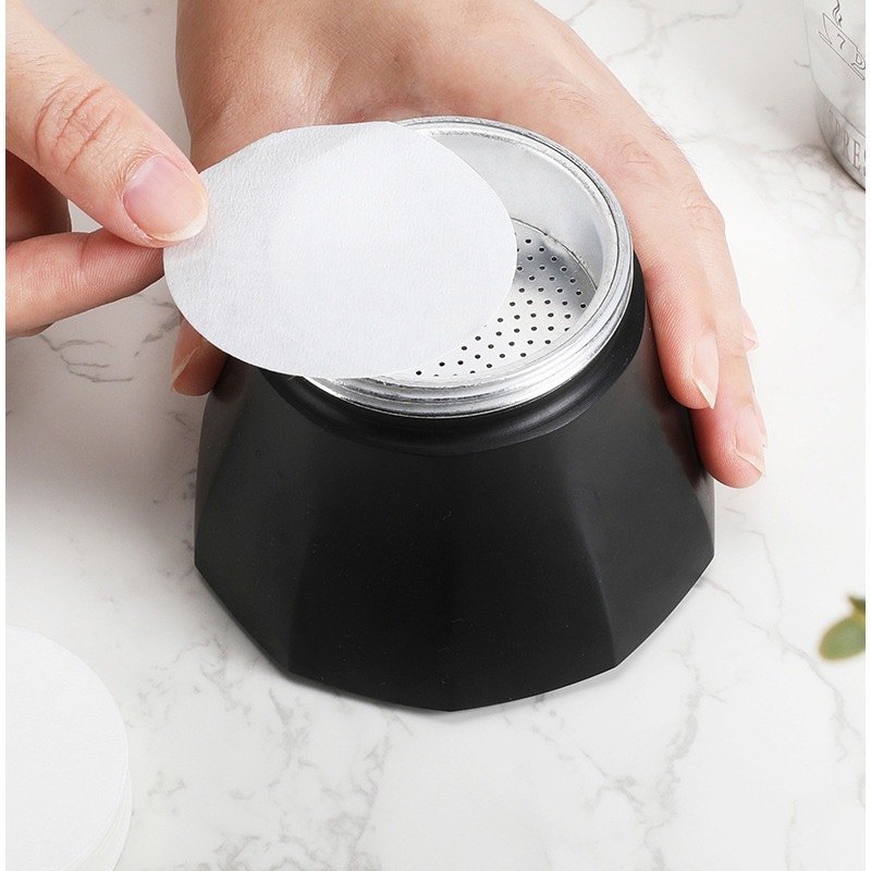 Puck Screen 68mm Filtro De Papel P/ Italiana Moka 9cup 300un