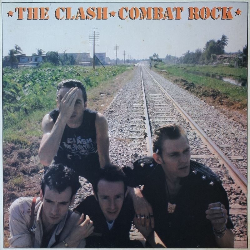 The Clash-Combat Rock-lp 1a prensagem nacional-vinil-midia zerada