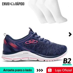 Tênis Olympikus Day Feminino + 3 Pares de Meias