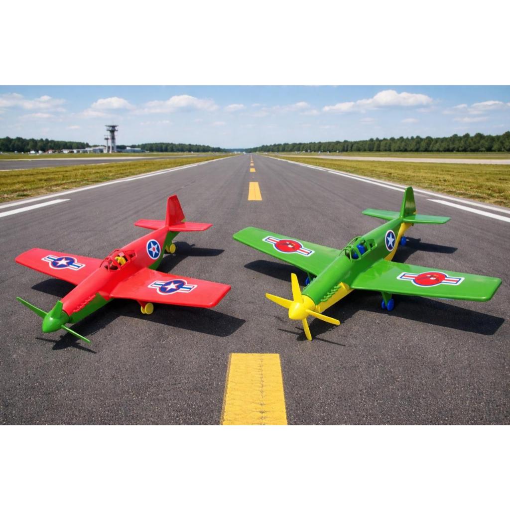 Avião Infantil Força Aérea Brasileira Resistente - Kit Com 2 Unidades