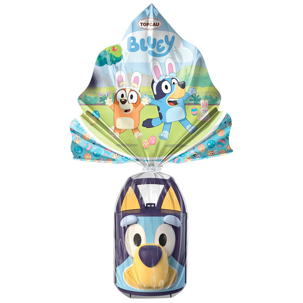 Ovo de Páscoa Bluey Maleta 90g - Top Cau em Oferta na Shopee