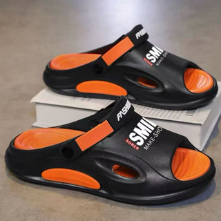 Chinelo Nuvem Masculino SMILE Ortopédico Antiderrapante Macio Verão - Sandália Slide Esportiva em Oferta na Shopee