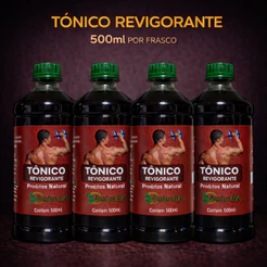 Natuviva Tônico Revigorante 500ml | Energia, Vitalidade & Disposição Física | Natural