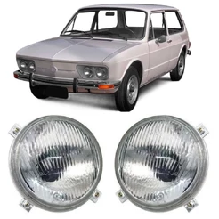 Farol Brasilia TL Variant 1973 1974 1975 1976 1977 1978 1979 1980 1981 1982 Com Vigia Vidro