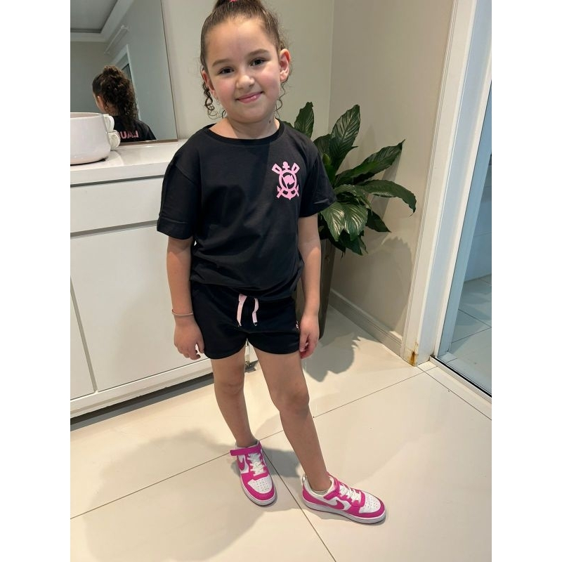 Camisa Infantil - Personalizada Time, Nome, Número das Costas e Cor das Personalizações