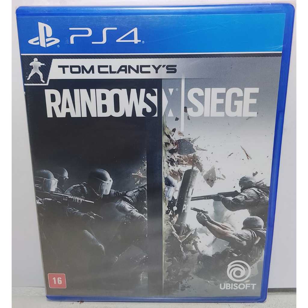 Tom Clancy´s Rainbow Six Siege PS4 Mídia Física Novo Lacrado