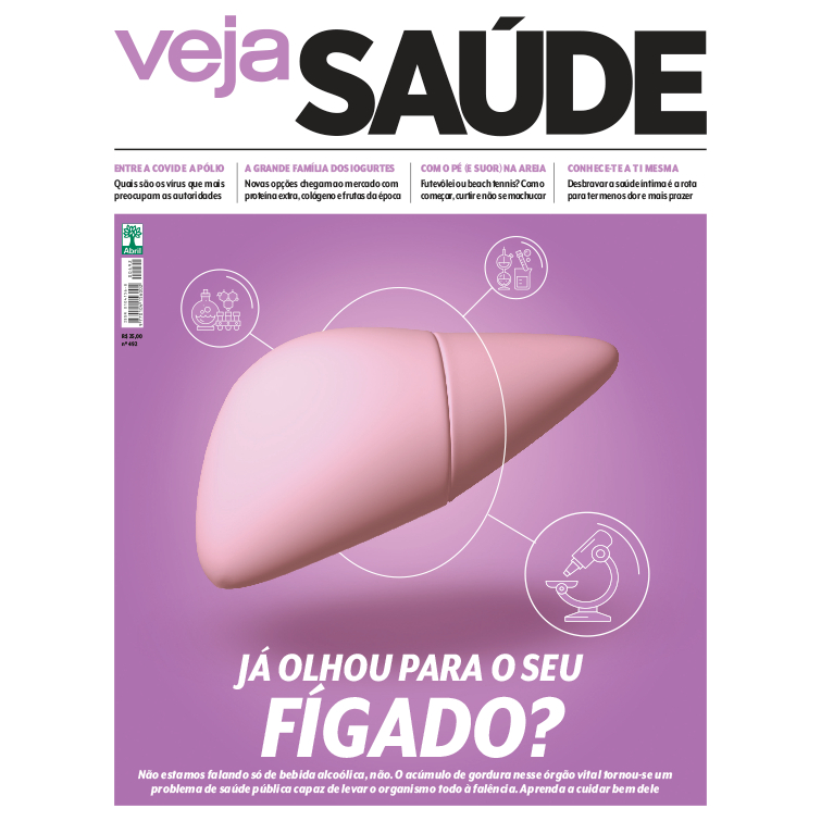 Revista Veja Saúde nº 492 - Junho 2023 - Editora Abril - Já Olhou Para o Seu Fígado?
