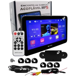 Monitor Encosto de Acoplar 8 Polegadas Espelhamento Android Touch USB