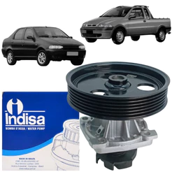 Bomba d'Água Para Fiat Siena Strada Palio Uno Palio Weekend Motor Fiasa 1.0 1.5 8v 1998 Até 2004