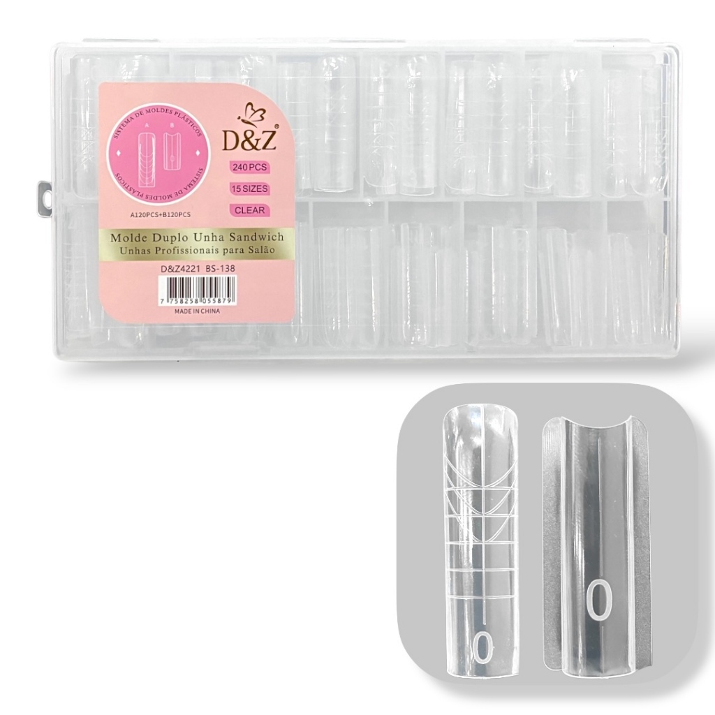 Molde F1 Sandwich 240 pcs — Formato Quadrada em Oferta na Shopee