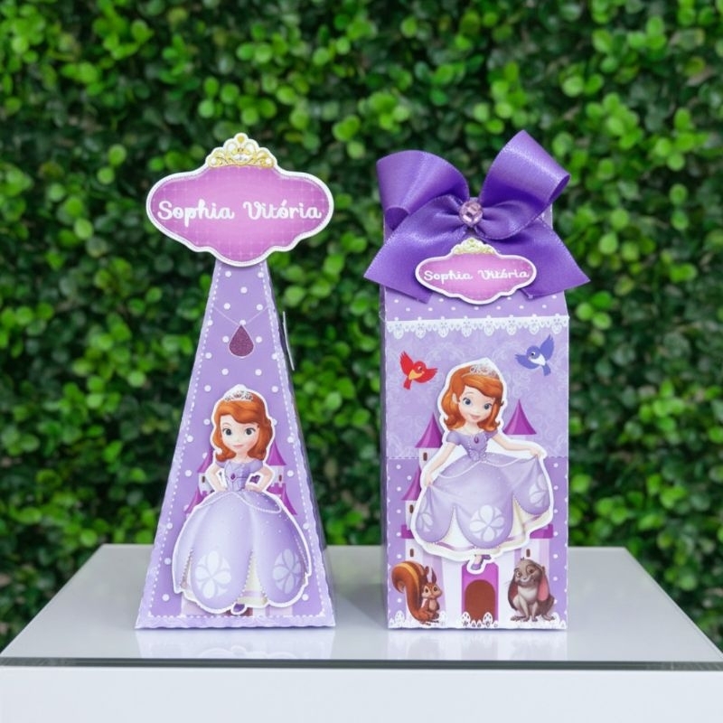Kit Festa Princesa Sofia | 20 Lembrancinhas Personalizadas Princesa Sofia | Festa da Princesa Sofia