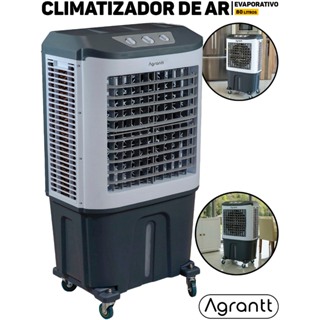Climatizador de Ar Industrial Portátil Agratt 80 Litros 250w Turbo Motor WEG Galpão Loja Escritório Casa Sala em Oferta na Shopee