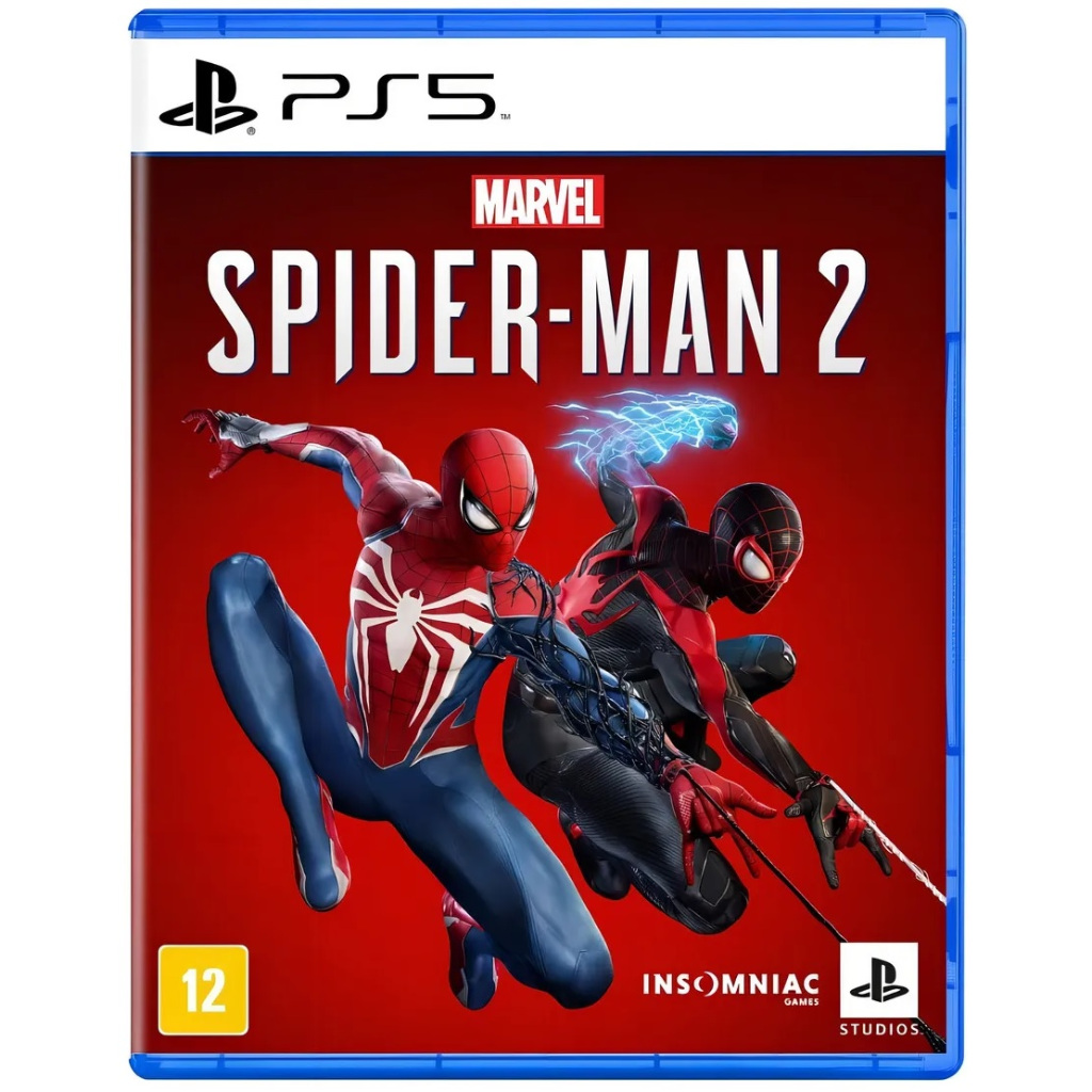 Marvel Spider-man 2 (MÍDIA FÍSICA) - Jogo Novo Original e Lacrado - PS5