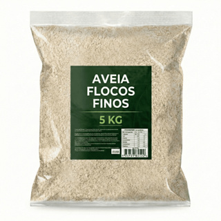 Aveia flocos finos 5kg - Natunutri em Oferta na Shopee