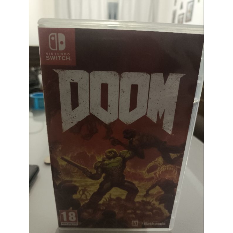 Jogo para Nintendo switch Doom Nintendo switch usado mídia física