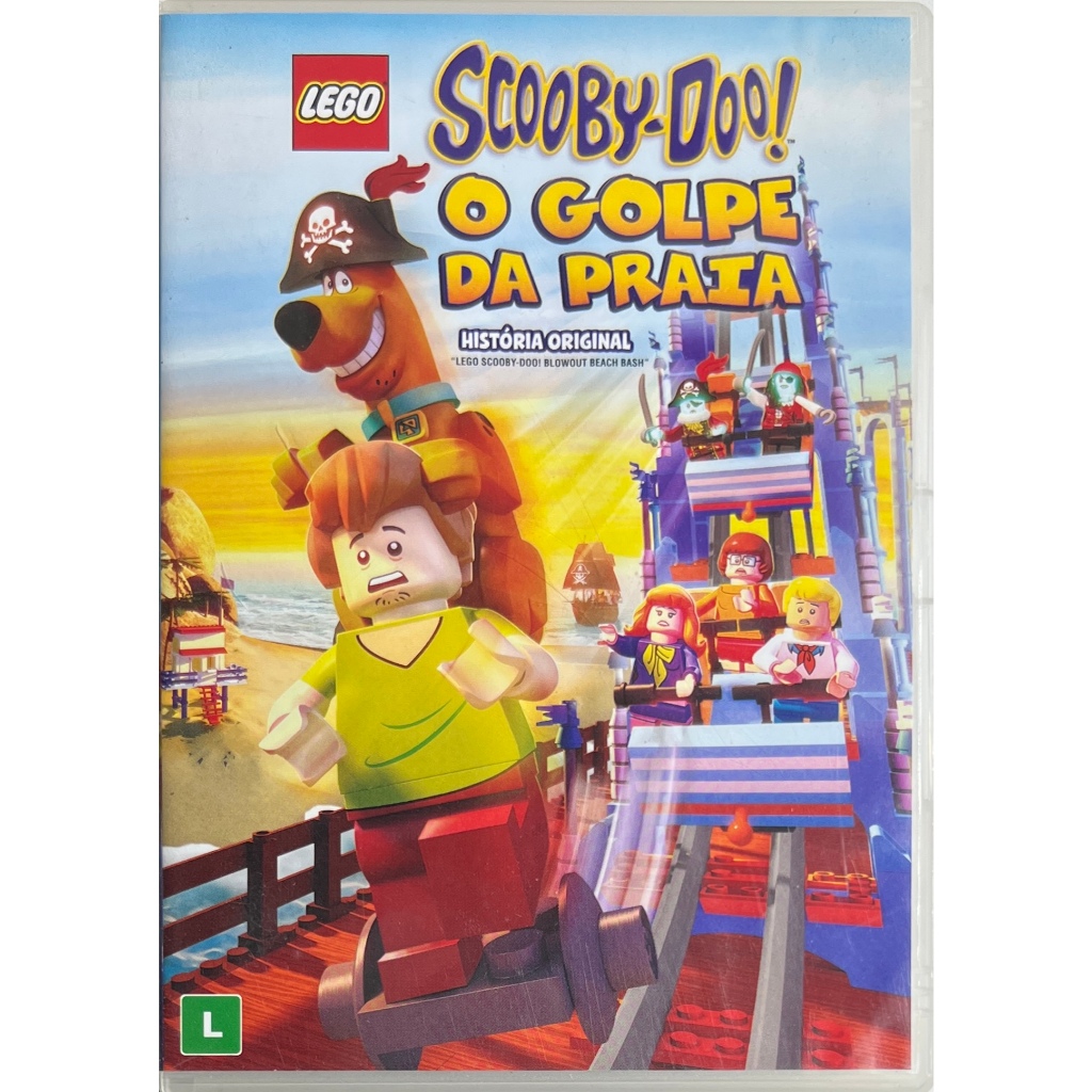 Lego Scooby-Doo! O Golpe da Praia - DVD Original