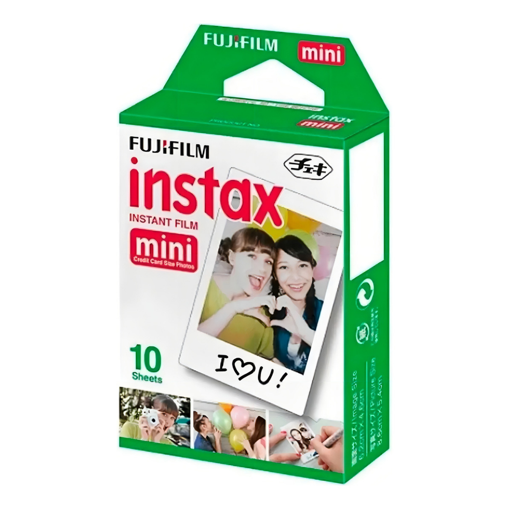 Filme Instantâneo Fujifilm Instax Mini - Cores Vivas e Alta Nitidez, Compatível com Mini 7 a 12