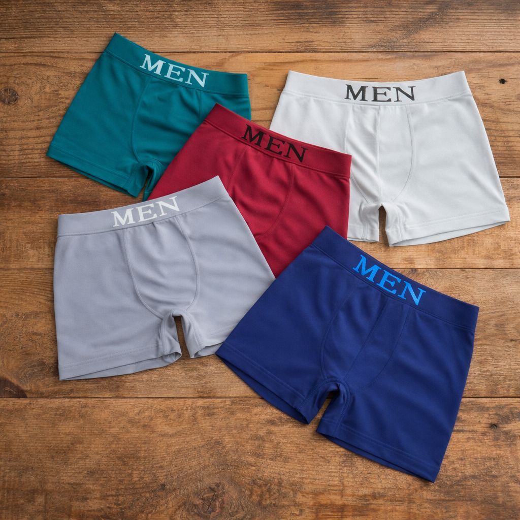 Kit com até 10 Cuecas Boxer Masculino de Microfibra Adulto